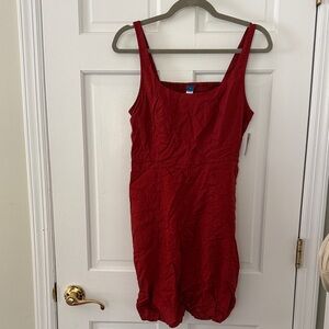 Old Navy Red Sleeveless Dress